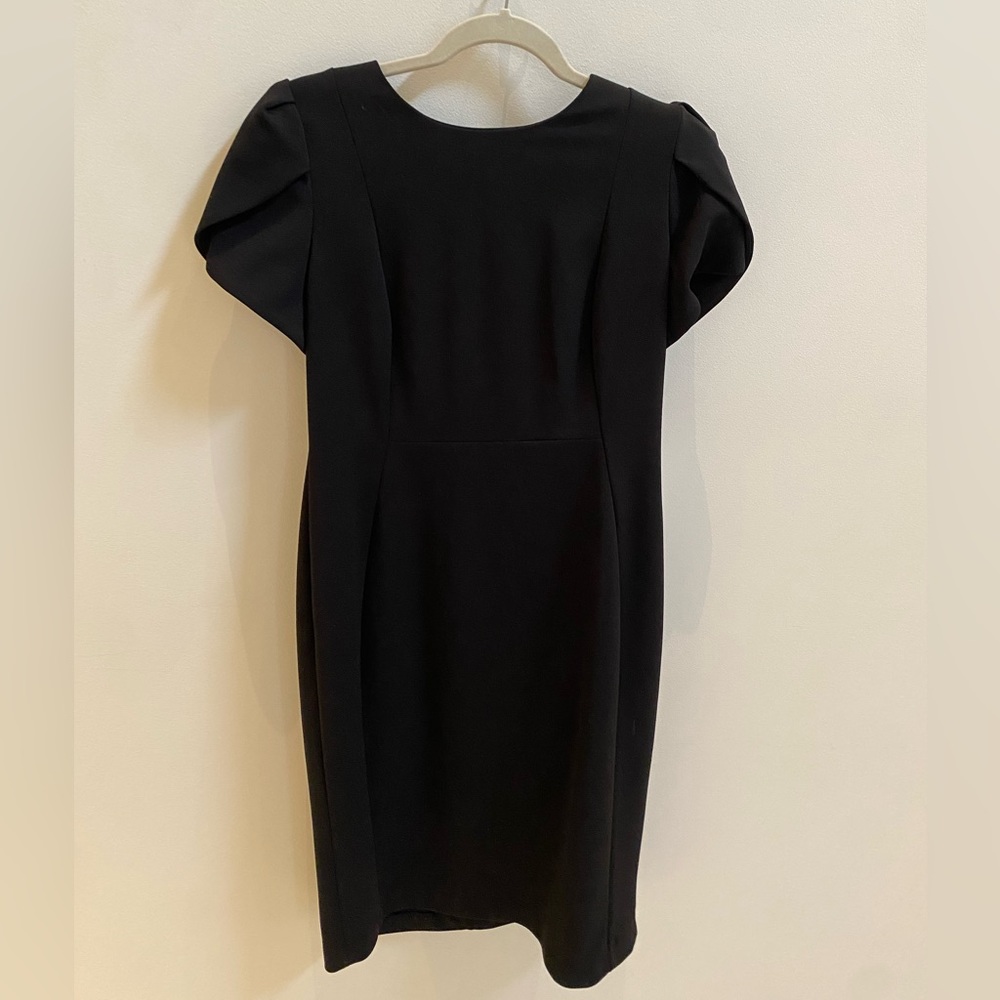 NWT | Calvin Klein | Cap-Sleeve Dress | Black | Size 12